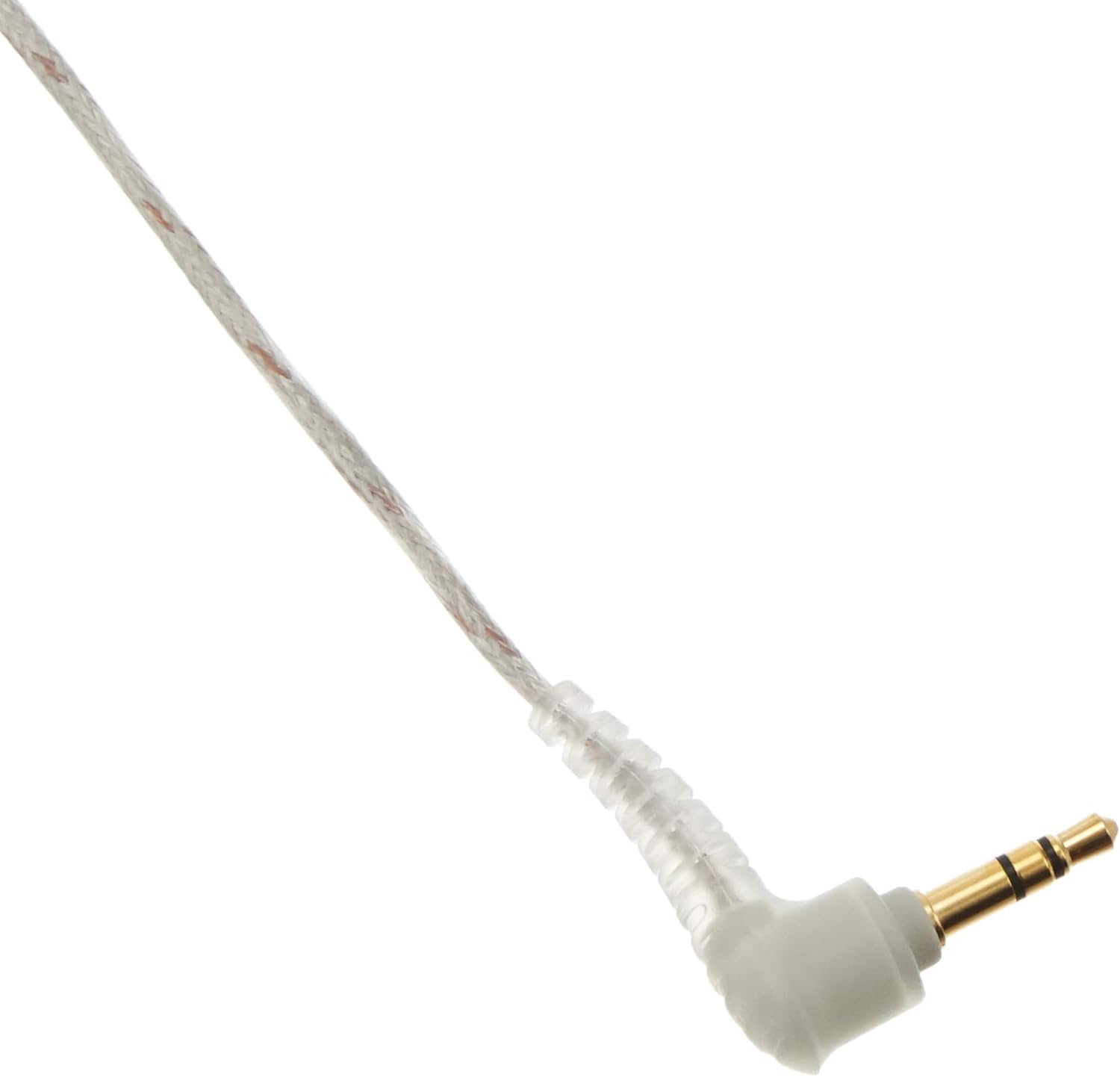 Shure EAC64BKS Reinforced Replacement Cable with silver-plated MMCX Plugs SE Earphones, 162 cm, Clear, Clear Cable, 64" Cable - Image 3