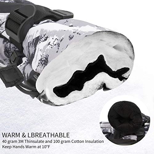 image for BOSONER Ski Snowboard Gloves Waterproof Winter Warm Gloves, Unisex You