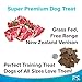 Premium Hypoallergenic Dog Treats - Perfect for Dogs w/Skin Sensitives & Paw Licking - No Fillers, Antibiotics, Hormones - Great for Training/Bribing Your Pet, 100% Empty Bag Satisfaction Guarantee