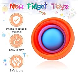 Yrissmiss Fidget Toy for Adults, 2 Pack Fidget Gyro