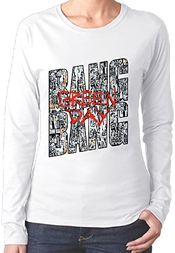 Women Long Sleeve Is Green Day's New Album Called Revolution Radio O-Neck Tee Shirts Graphic Top