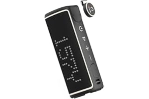 GOLF BUDDY GOLFBUDDY Voice XL Magnetic Golf GPS Speaker - Distances Visible, Rich Sound with 20W Woofer & 10W Tweeter, Clip-on Remote Controller, Attachable to Golf Cart, 10 Hours Battery Life, IPX6 Waterproof