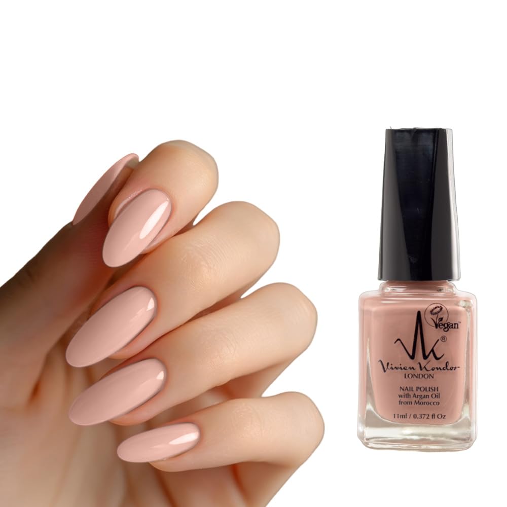 Vivien Kondor Vegan Friendly Argan Care Nail Polish (Dusky Rose)