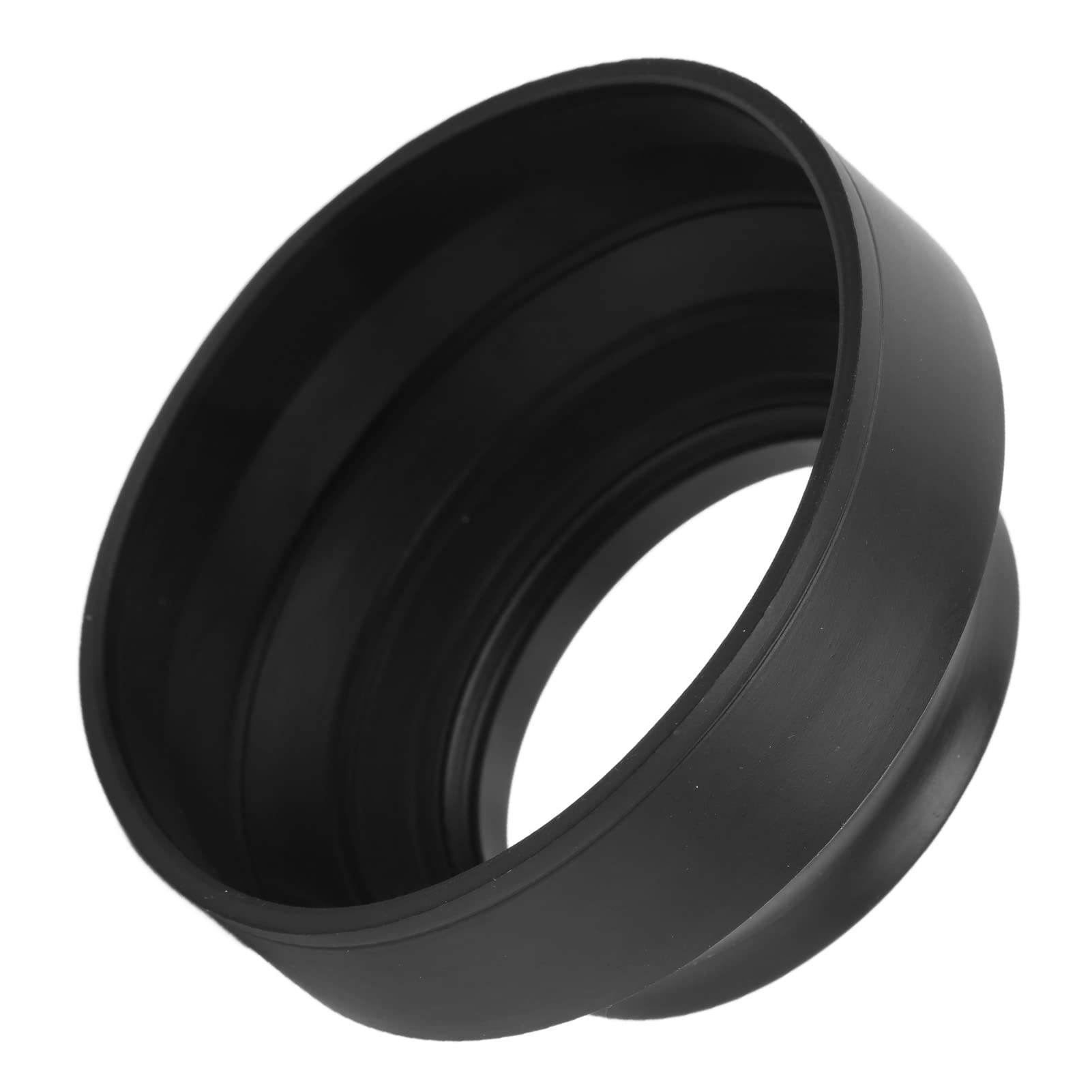 Collapsible Lens Hood, Universal Collapsible Camera Lens Hood with 3 Different Adjustable States (62mm)