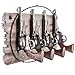 Pistol 4 Hooks Coat Hanger Rustic Western Country Decor Rustic Kitchen Hallway Storage Hook Towel Coat Hallway Jacket Hat Scarf Hook