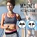 Soundpeat Bluetooth Headphones Magnetic Wireless Earbuds Sport in-Ear Sweatproof Earphones with Mic (Bluetooth 4.1, aptx, 6 Hours Play Time, Secure Fit Design) Q12 - Black