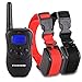 PetAZ Dog Training Collar,Electric Dog Shock Collars with Remote, Rechargeable and Rainproof Beep/Vibration/Shock for Small,Medium,Large Dogs,for 2 Dogs(10-120lbs) (for 2 Dogs)