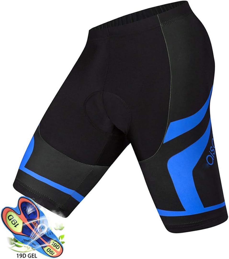 Men Pro Cycling Shorts 19D Anti Slip Padded Gel Bike Mtb Shorts Bicycle