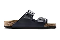 Birkenstock Unisex Arizona Navy Birko Flor Sandals