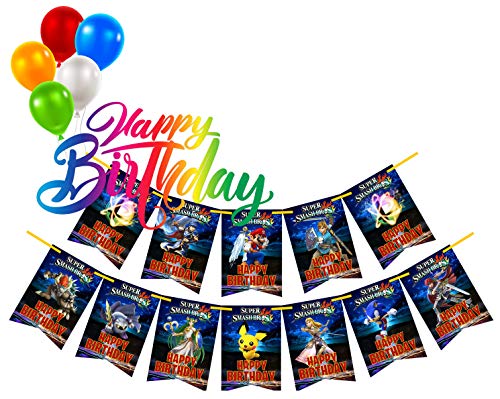 12 Birthday Party Rectangles For Banners #1 - //coolthings.us