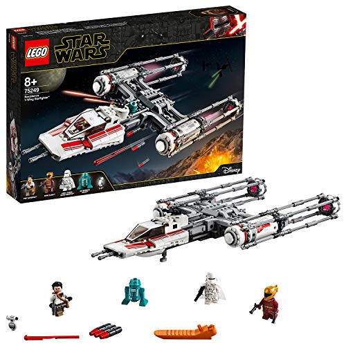 LEGO 75249 Star Wars Widerstands Y-Wing Starfighter Bauset, Der Aufstieg Skywalkers Kollektion