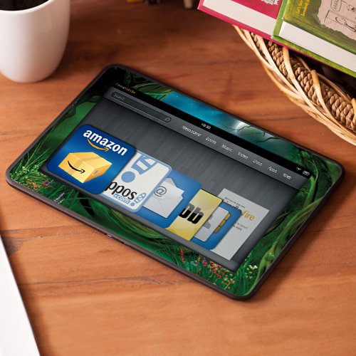 All New Kindle Fire HD Decal/Skin Kit, Moon Tree (will not fit prior generation HD or HDX models)