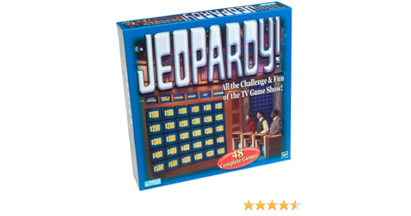Amazon Com Jeopardy All The Challenge Fun Of The Tv Game Show Toys Games