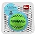 ADUCK Dog Ball Toys for Aggressive Chewers Teething Cleaning [Dental Treat] [Bite Resistant] Natural Soft Bouncy Rubber Ball Toys for Pet IQ Training Playing and Chewing -2.8 Inch (Lawn Green)