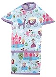 AM PM Kids! Short Sleeved Toddler Laminated Bib, Fairy Princess