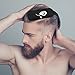 Big Size Hair grippers, Barber Hair grippers, Mens Hair holder, Black/White Color,3 pack