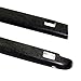 Westin Wade 72-41721 Truck Bed Rail Caps Black Smooth Finish with Stake Holes for 2000-2005 Toyota Tundra with 6.5ft bed (Set of 2)