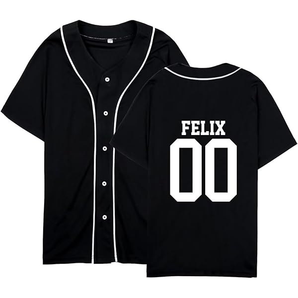 Amazon.com: Bangchan Felix Hyunjin Jersey Tshirt Jisung Changbin
