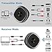 Esolom Bluetooth Adapter Built-in Mic, Support Dual APTX HD Bluetooth Transmitter and Receiver 3.5mm AUX Audio Adapter with Back Clip Design for TV Car Music Streaming Stereo Sound Systemthumb 1