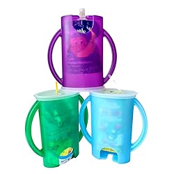 Flipping Holder with lid for Food Pouches & Juice