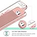 Hinpia Galaxy S6 Case (Not Fit S6 Edge/ S6 Edge Plus) 2 in 1 Dual Layer Heavy Duty Rugged Shockproof Slim Protective Hard Soft Rubber Bumper Case Cover for Samsung Galaxy S6 (Rose Gold)