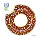 Play Platoon Jumbo Donut Pool Float - Gigantic Chocolate Donut Inflatable - Fun for The Beach or Pool, Includes Patch Kit