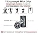 Vikingstrength Grip - Ultimate Forearm Strengthener, Patented Design, Combines Hand Exerciser Squeeze with Thick Grip, Enhances Grip Strength & Endurance, Fits All Bars, Barbells, & Dumbbells (Elite)