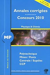 Physique et chimie, MP