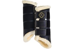 Kavallerie Classic Tendon Boots, Impact-Absorbing Material, Breathable & Evenly Distribute Pressure, Protect Tendon and Ligaments, Anti-Slip, Anti- Sore and Moisture Repellant Show Jumping Boots