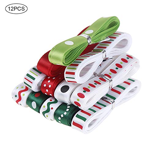 Christmas Ribbon, 24 Yards 0.4