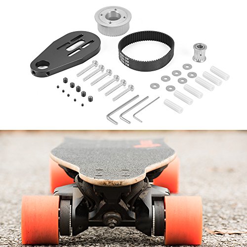 XCSOURCE DIY Electric Skateboard Longboard Kit Parts Pulleys and Motor