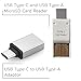 USB Type-C to USB 3.0, Female Adapter & MicroSD Card Reader Adapter for MacBook Pro 2017/2016 and More (2-Pack)