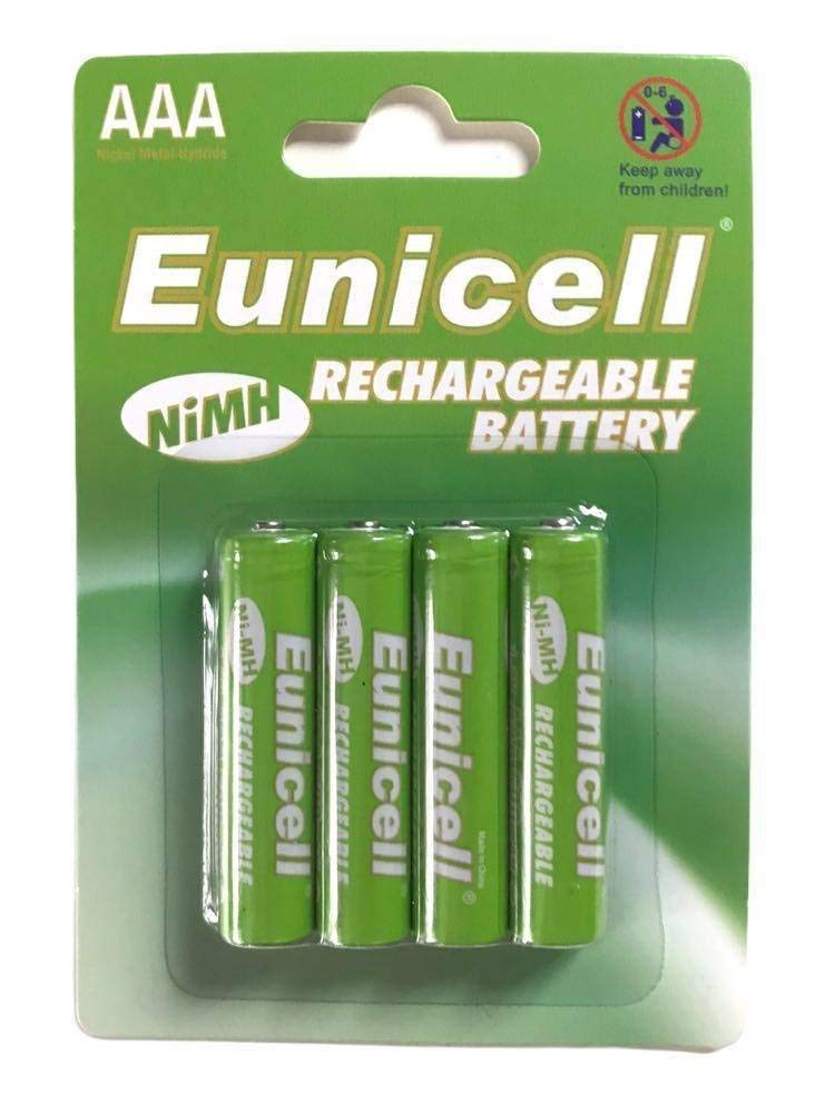 AAA 600mAh Rechargeable Batteries 1.2V for Solar Lights and Cordless Phones (AAA (pack of 4))