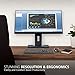 ViewSonic VG2455 24 Inch IPS 1080p Monitor with USB 3.1 Type C HDMI DisplayPort VGA and 40 Degree Tilt Ergonomics for Home and Officethumb 1