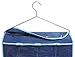 MISSLO Hanging Closet Dual-sided Organizer Bra Underwear Socks Jewelry Storage 42 Pockets, Blue