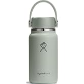 Hydro Flask Micro Bottle - Insulated Mini Leak Proof Flask for Purse or Pocket in 6.7 Oz Agave Green