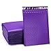 UCGOU Bubble Mailers 8.5x12 Inch Purple 25 Pack Usable Size 8.5x11 Poly Padded Envelopes #2 Medium Mailing Opaque Packaging Postal Self Seal Waterproof Boutique Shipping Bags for Clothes Makeup