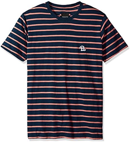 Barney Cools Men's B Schooled T-Shirt, Navy Retro, Large