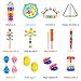 Amagoing Kids Musical Instruments, Wooden Percussion Instruments Baby Toy for Preschool Educational with Storage Backpack