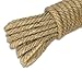 Thick Twine 5MM Jute Twine 65 Feet 3 Ply Natural Jute Rope Biodegradable Strong Jute Cord for Arts Crafts DIY Decoration Gift Wrapping