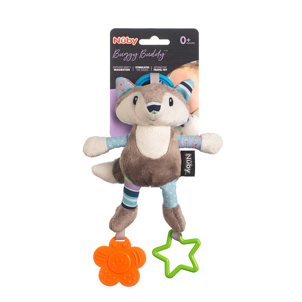 nuby little fox cot mobile