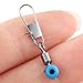 TOOGOO(R) Blue Fishing Line to Hook Swivels Shank Clip Connector
