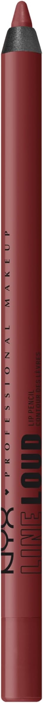 NYX Matte Lip Liner Line Loud 12 On A Mission Waterproof Longwear