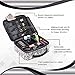Cosmetic Travel Bag - Make Up Bags for Women - Makeup Travel Organizer - Big Makeup Bag - Large Makeup Case with Adjustable Dividers by Ramaka Solutions (10”L x 3.5”W x 9”H) Black and White