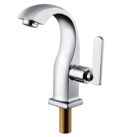 Design Kaltwasser Wasserhahn Waschtischarmatur Einhebel Bad Armatur Waschbecken Waschtisch Kaltwasserarmatur Waschbeckenarmat