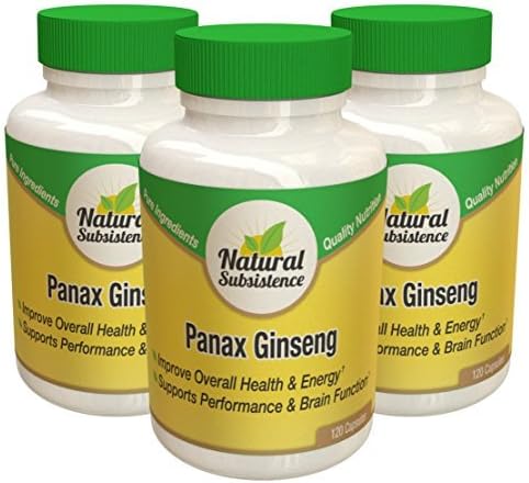 Pure Panax Ginseng. Max Strength (1000mg) For Natural Energy, Overall Health. Buy 3 for The Price of 2!