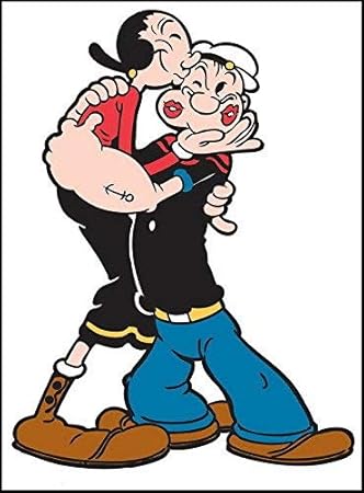HT TOYS Popeye The Sailor Man Poster 35cm x47cm