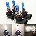 Mega Racer Halogen 9006 9005 Headlight Bulbs | High and Low Beam Headlights | 100W | 9005 Bulbs 9006 Headlight Bulbs HB3 Headlight Bulb HB4 Replacement | Head Light for Car | 5000K White (4 Pack)