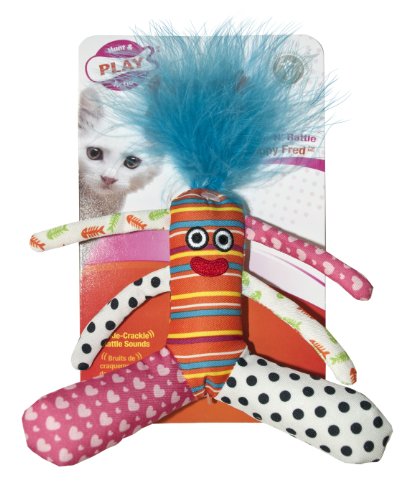 Cat Play Crinkle & Rattle Floppy Fred