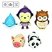Original Cute Animal LED Keychains with Sound Effects (5 Pack) by GlobalCareMarket (Lovely 5 Pack)
